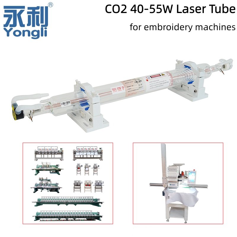 Embroidery Youtube - Tubo laser CO2 Bluetimes 40-48W, tubo