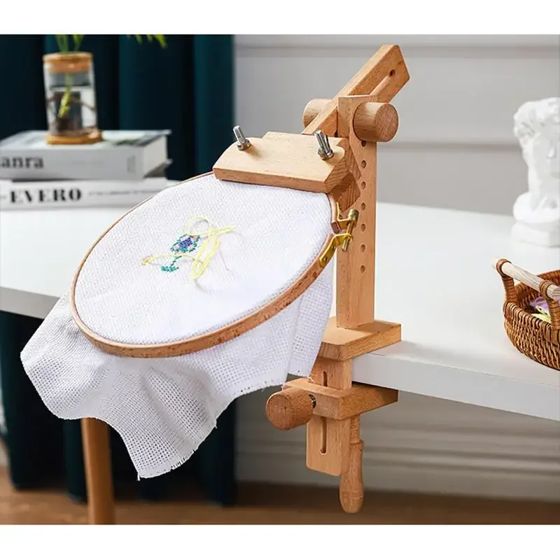 Embroidery Hoop Stand - 360 ° Supporto da Tavolo Girevole