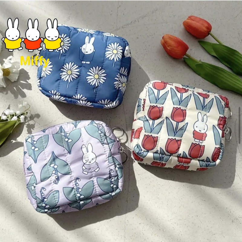 Embroidery Wallet - Borsa per il Trucco Kawaii Miffy