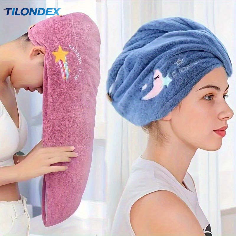 Embroidery Shawl - TILONDEX Asciugamano per Capelli da Donna