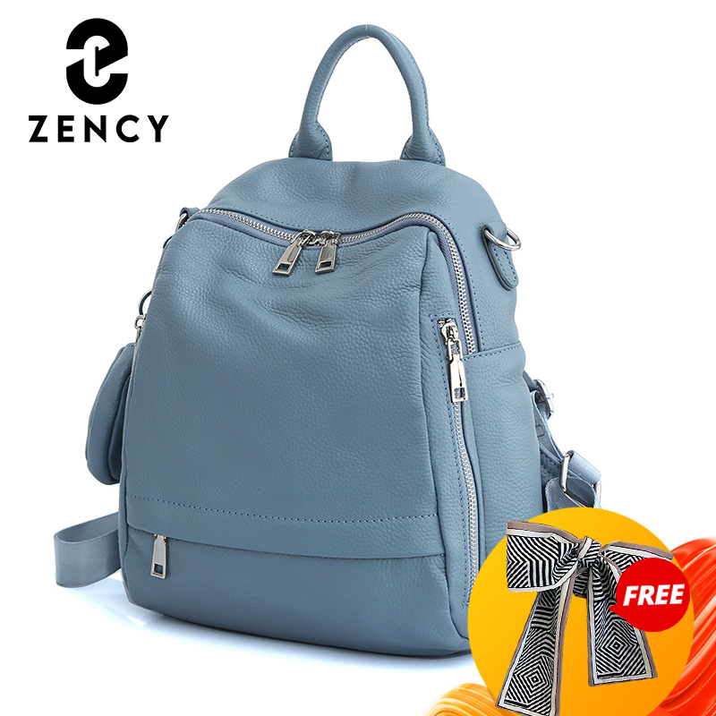 Embroidery Kit Pouch - Zency Zaino da donna in vera