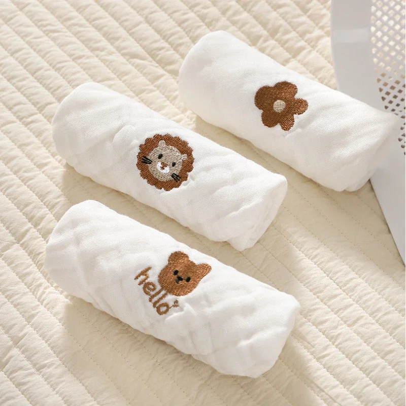 Embroidery Towel - Asciugamani per saliva per bambini Salviette