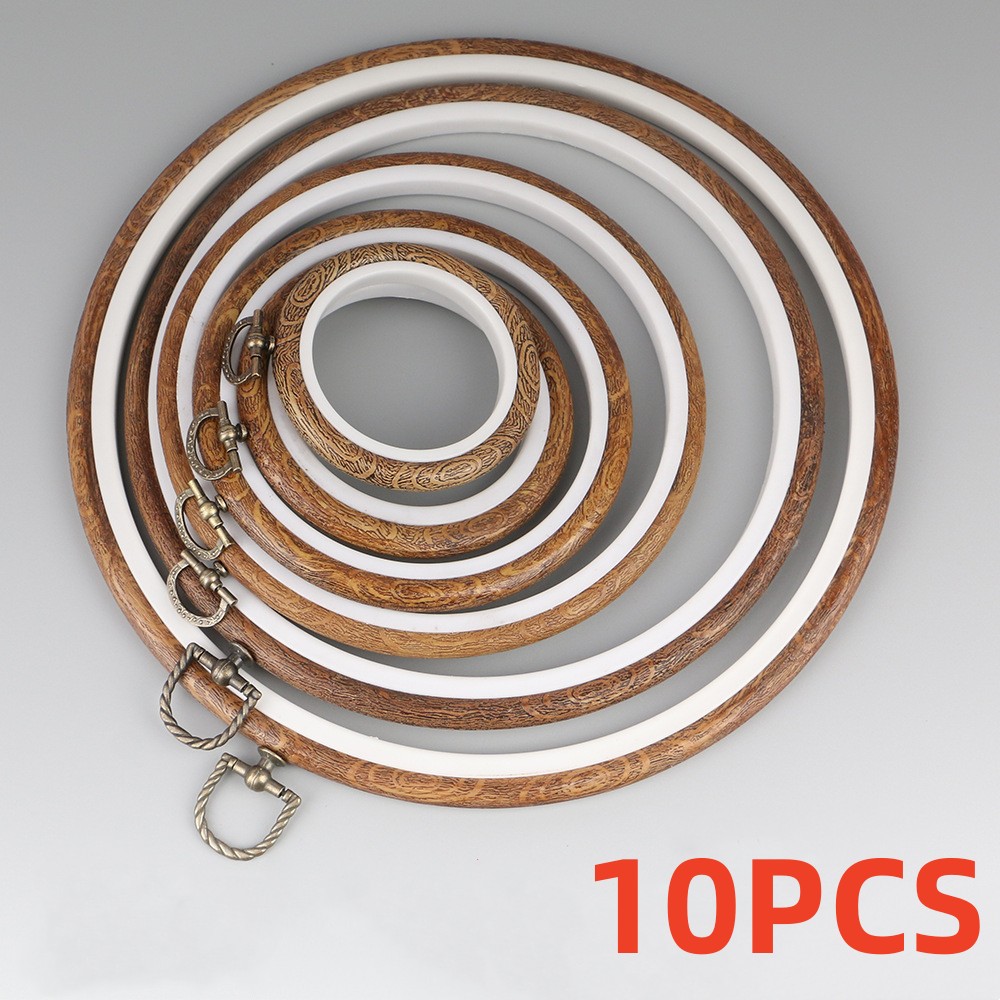 Embroidery Hoop Stand - 10 pz/set 7.5-26cm cerchi da ricamo