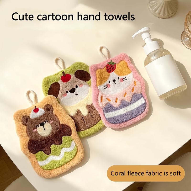 Embroidery Towel - Asciugamano Decorativo Ricamato a Forma di