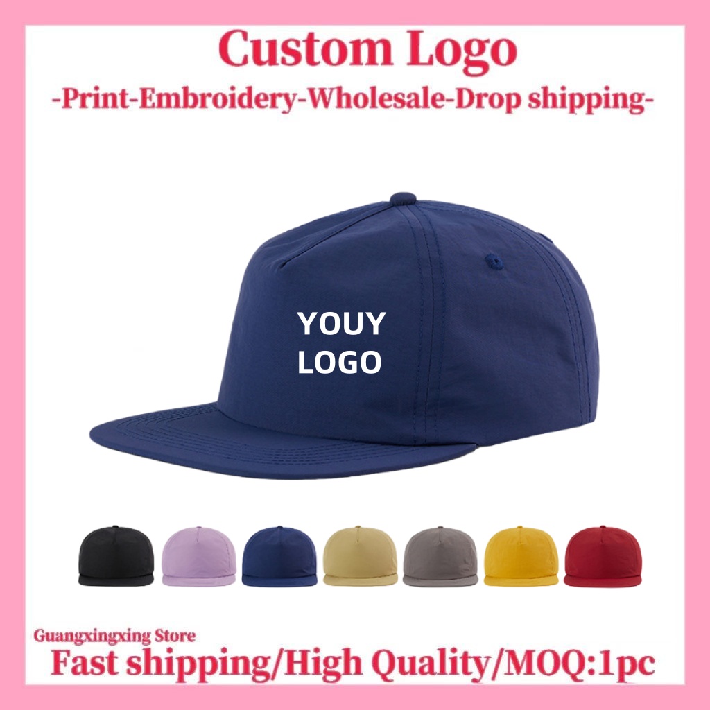 Embroidery Alphabet Designs - Cappello con logo personalizzato Cappello da