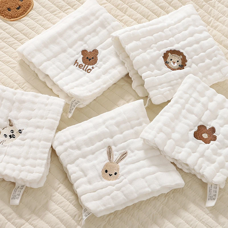 Embroidery Towel - 2/3/5 pezzi asciugamani per bambini panno