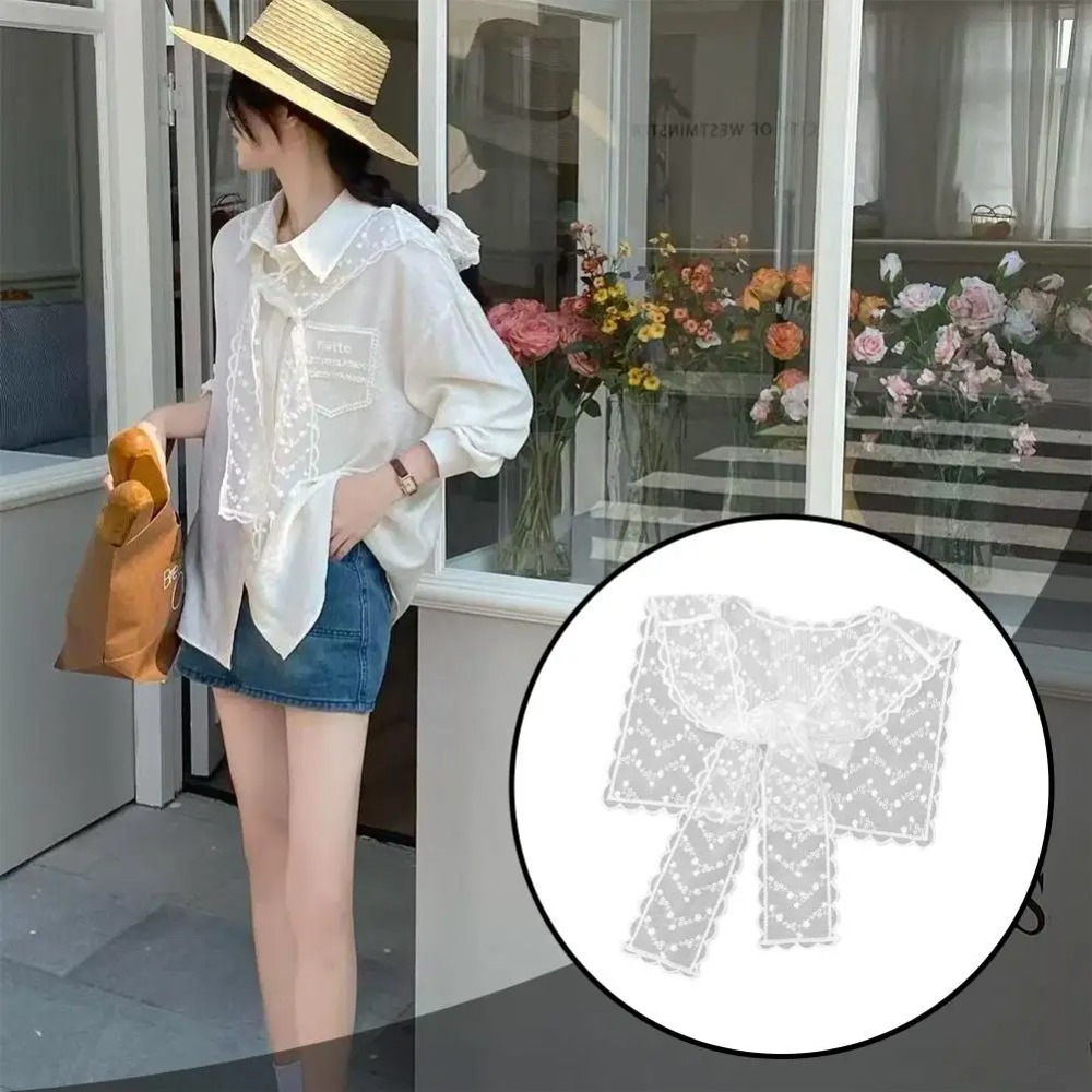 Elegante Sciarpa in Pizzo Traf - Embroidery Shawl recensione e prezzo