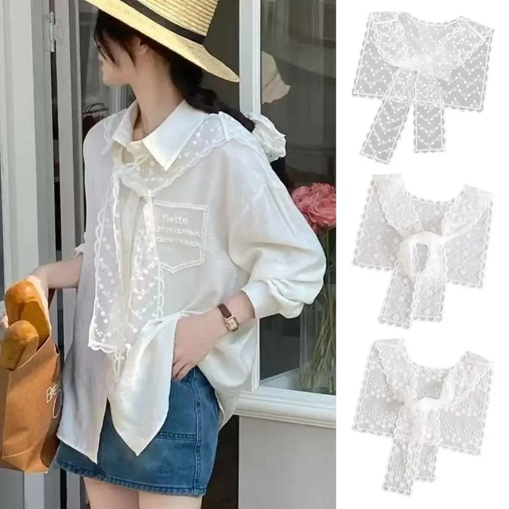 Elegante Sciarpa in Pizzo Traf - Embroidery Shawl recensione e prezzo