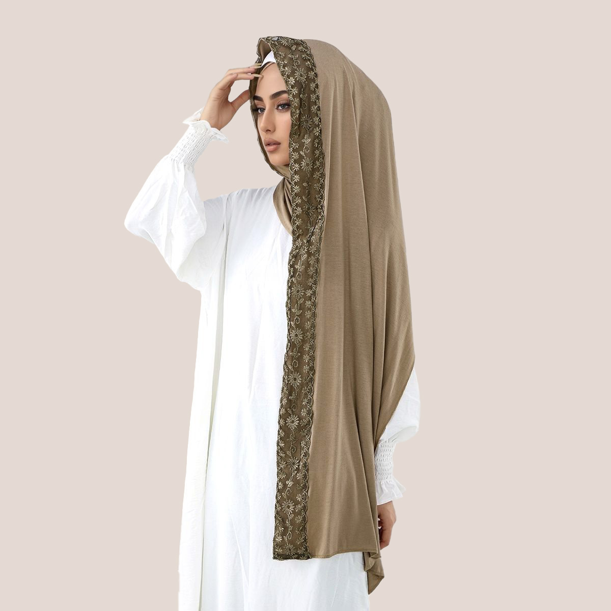 Maglia di cotone con ricamo in - Embroidery Shawl recensione e prezzo