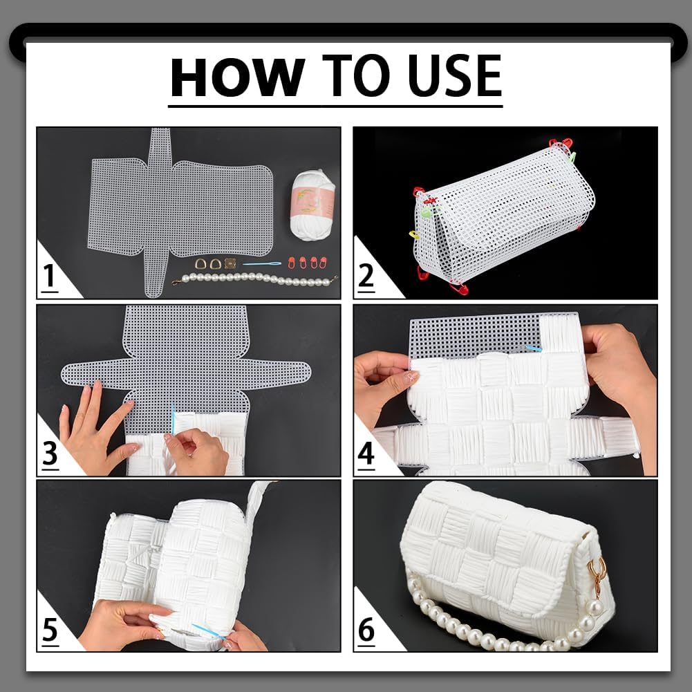 1-4 pezzi fogli di tela di mag - Embroidery Bag recensione e prezzo