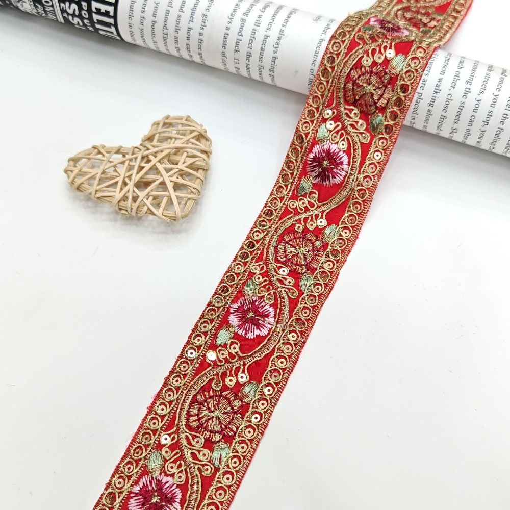 10 Iarde di Nastro in Pizzo La - Embroidery Design Patterns Flowers recensione e prezzo