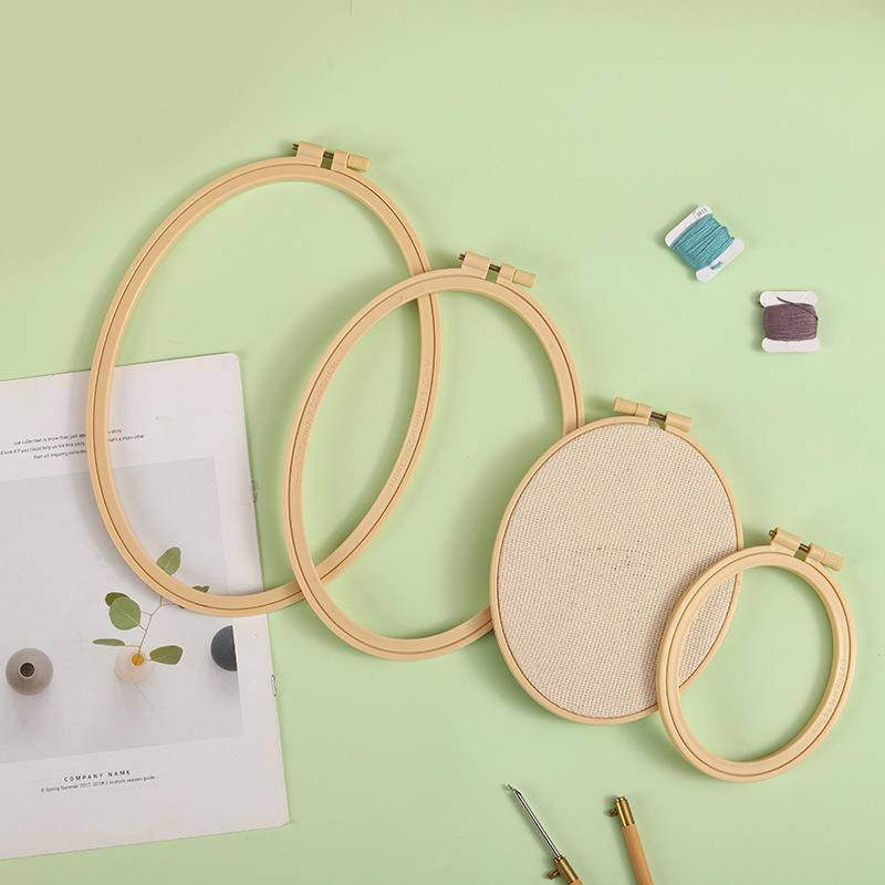 Imitazione bambù plastica oval - Embroidery Hoop Stand recensione e prezzo