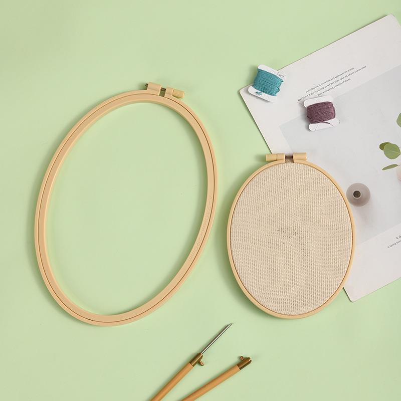 Imitazione bambù plastica oval - Embroidery Hoop Stand recensione e prezzo