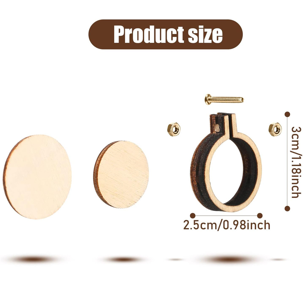 10 pz/set Mini Legno Da Ricamo - Stitch Marker Ring recensione e prezzo