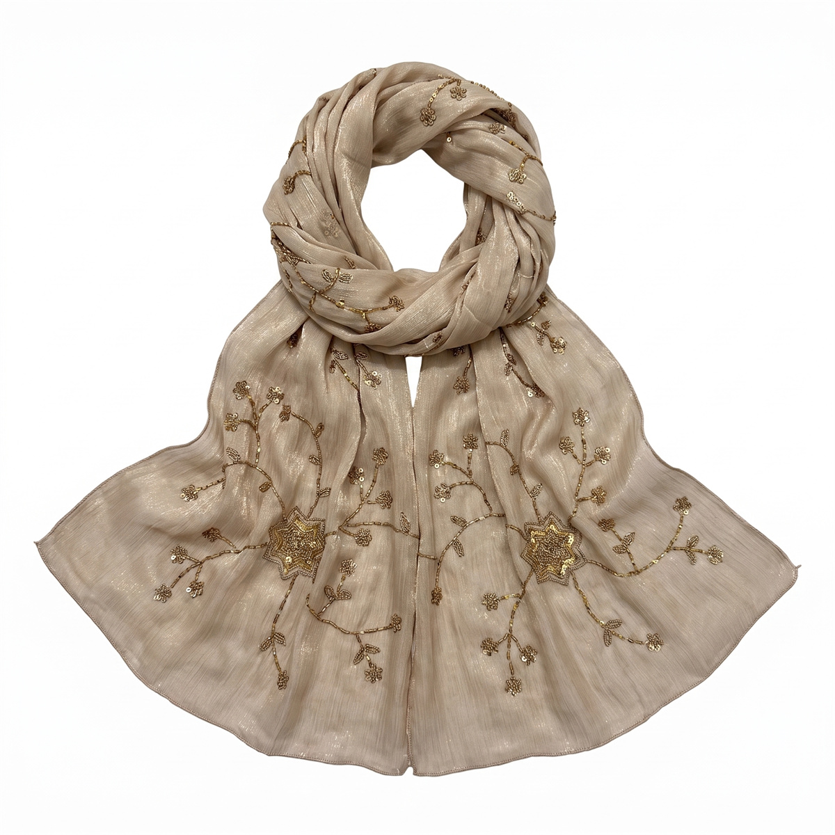 Sciarpa Hijab alla Moda con Ri - Embroidery Shawl recensione e prezzo