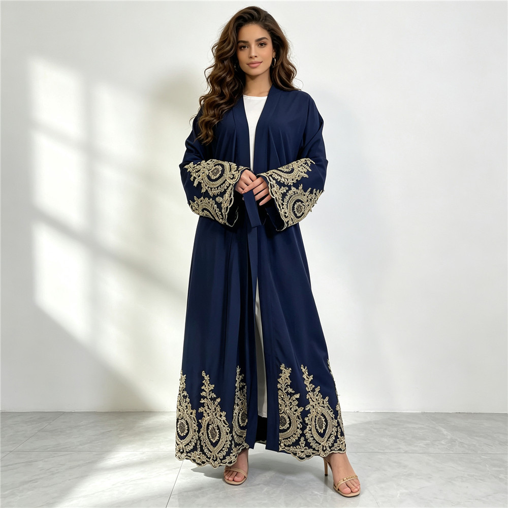 Nuova Abaya Dubai Lusso Kimono - Embroidery Arabic recensione e prezzo