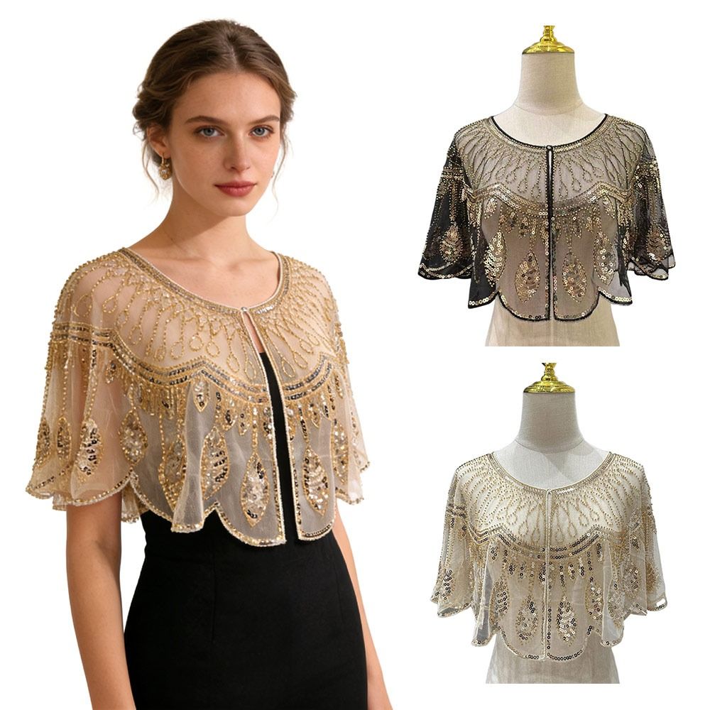 Sciarpa Stile Anni '20 con Ric - Embroidery Shawl recensione e prezzo