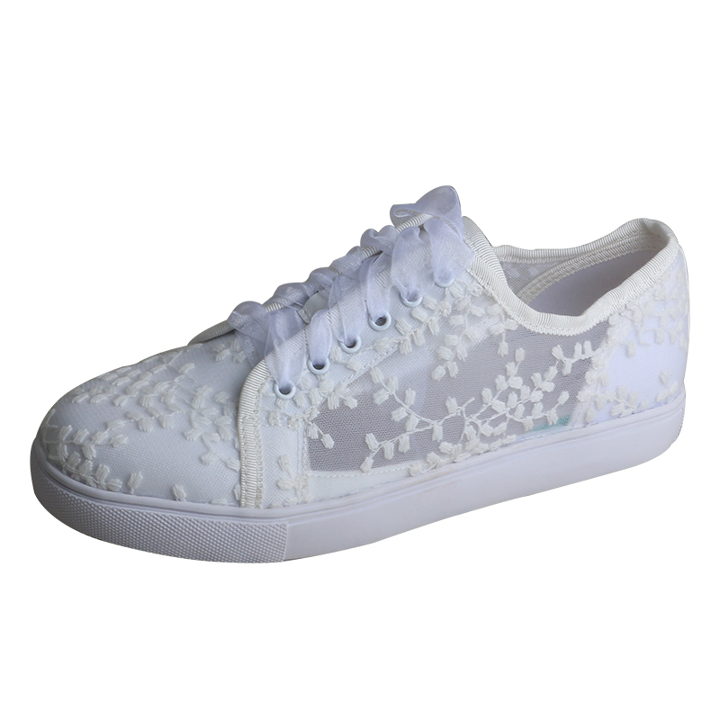Wedopus Sneakers Bianche da Do - Embroidery Shoes recensione e prezzo