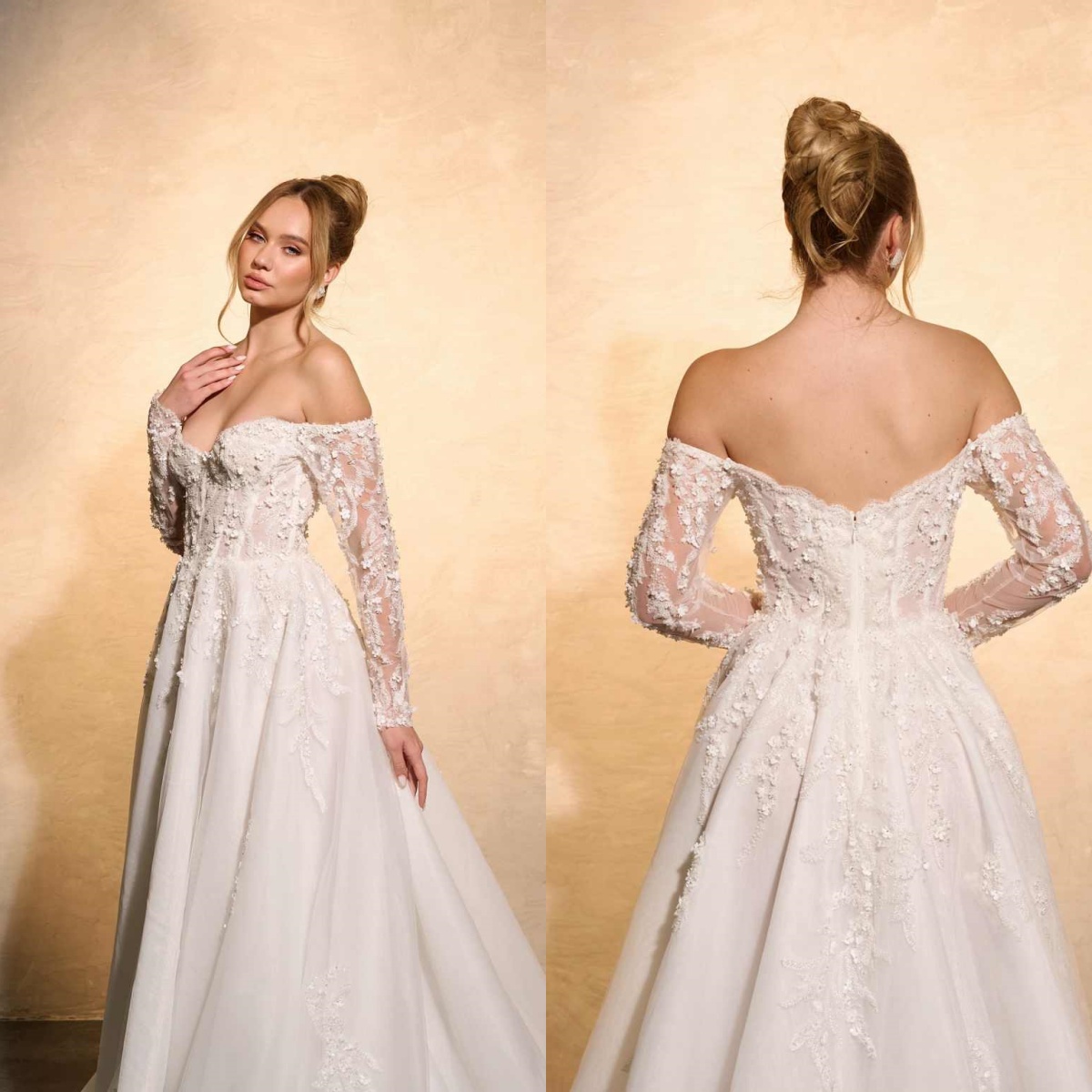 Abito da sposa elegante A-Line - Embroidery Online Design recensione e prezzo