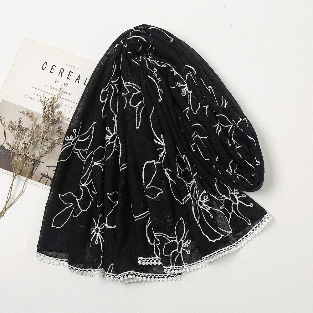 Sciarpa Hijab Versatile ed Ele - Embroidery Shawl recensione e prezzo