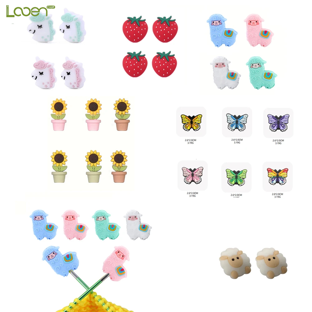 2/4/6/8 Pezzi Fermagli per Fer - Stitch Marker Ring recensione e prezzo