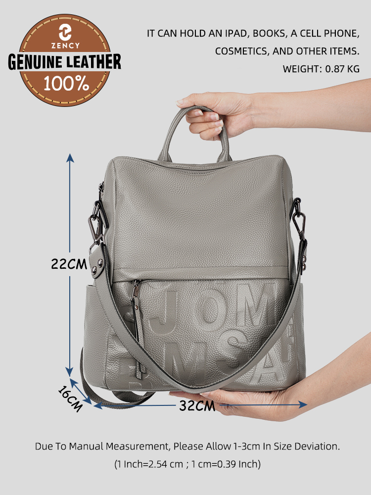Zency Zaino Premium in Vera Pe - Embroidery Kit Pouch recensione e prezzo