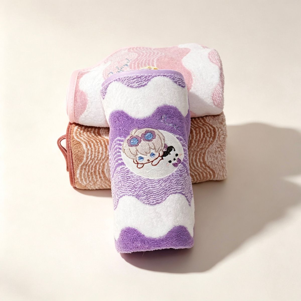 Asciugamano in pile corallo An - Embroidery Towel recensione e prezzo