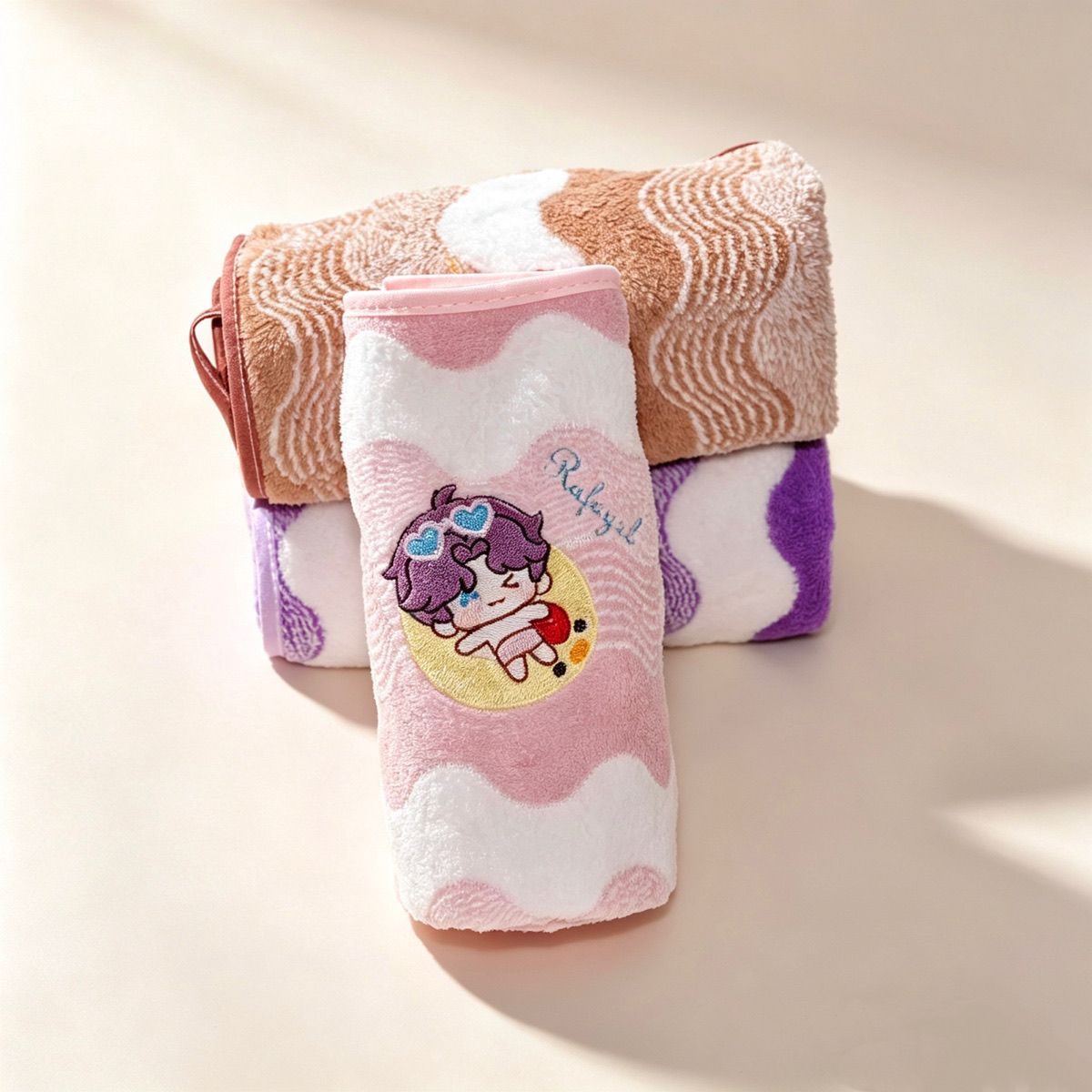Asciugamano in pile corallo An - Embroidery Towel recensione e prezzo