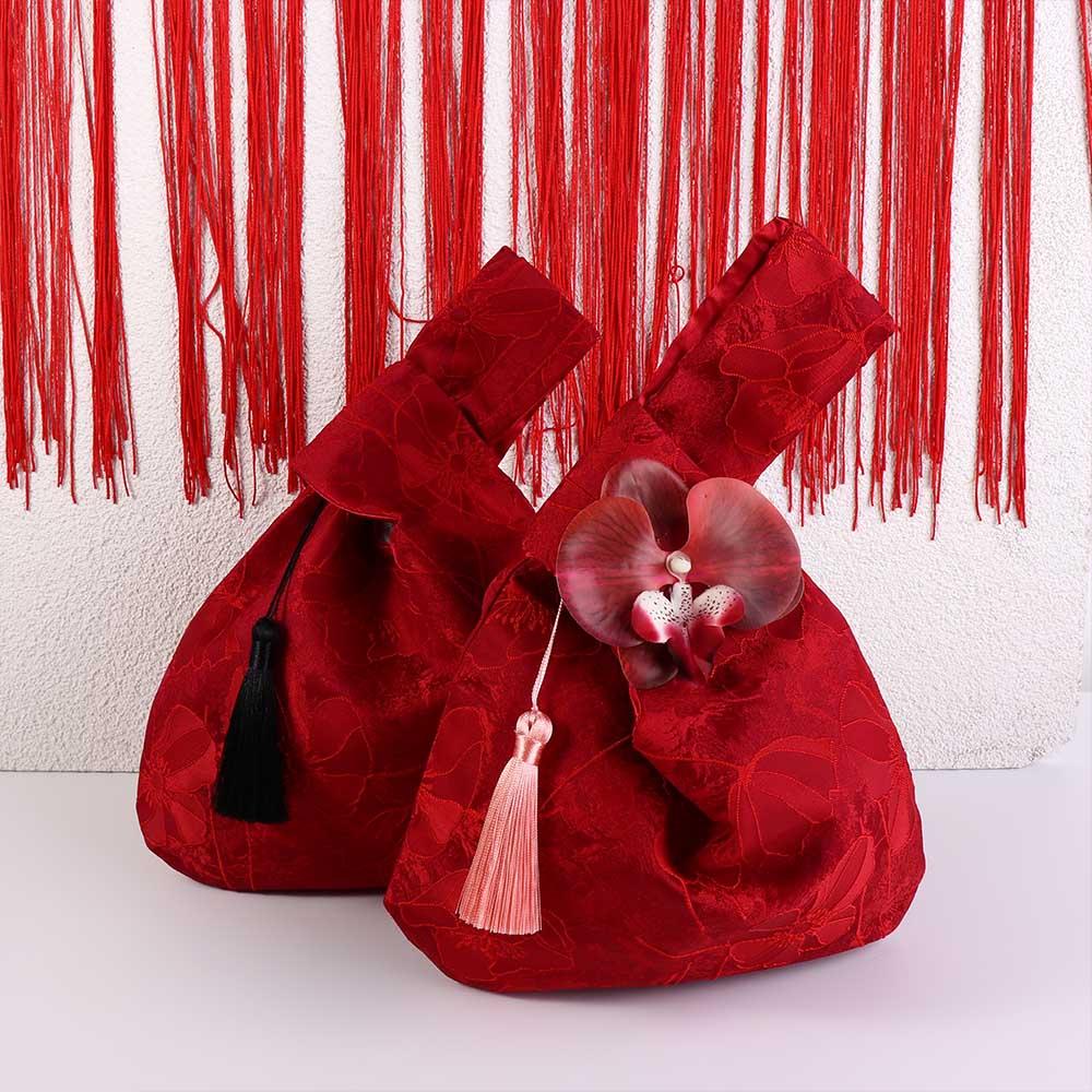 Accessori Cheongsam Borsa da p - Embroidery Red recensione e prezzo