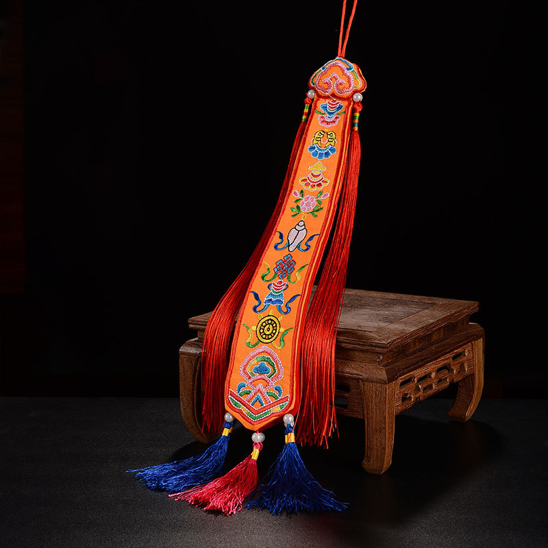 Bandiere Tibetane Artigianali  - Embroidery Red recensione e prezzo