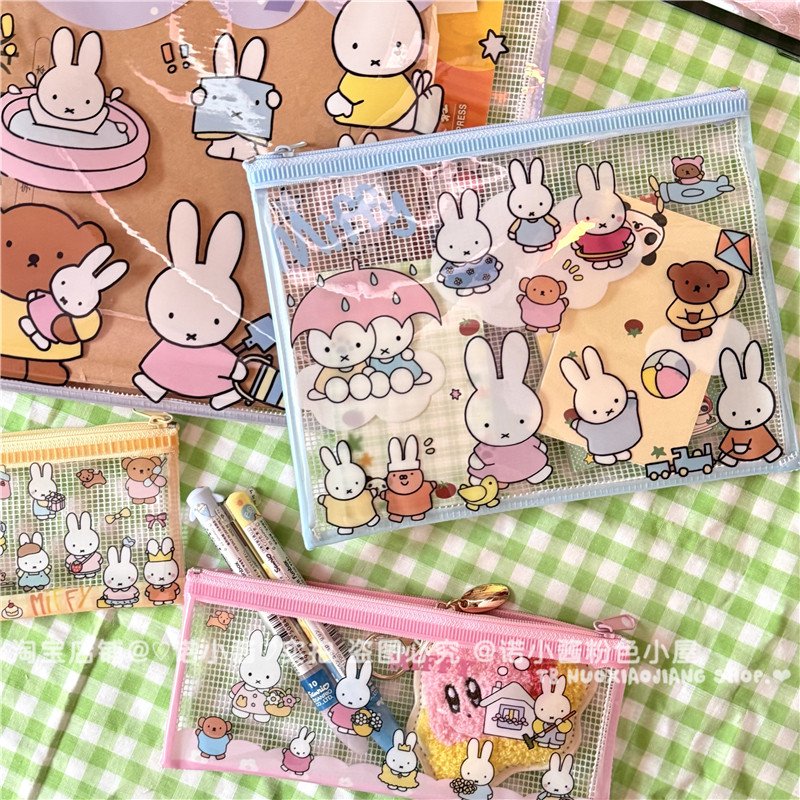 Borsa a griglia Kawaii Miffy,  - Embroidery Wallet recensione e prezzo
