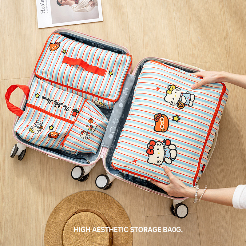 Borse da Viaggio a Righe Hello - Embroidery Wallet recensione e prezzo