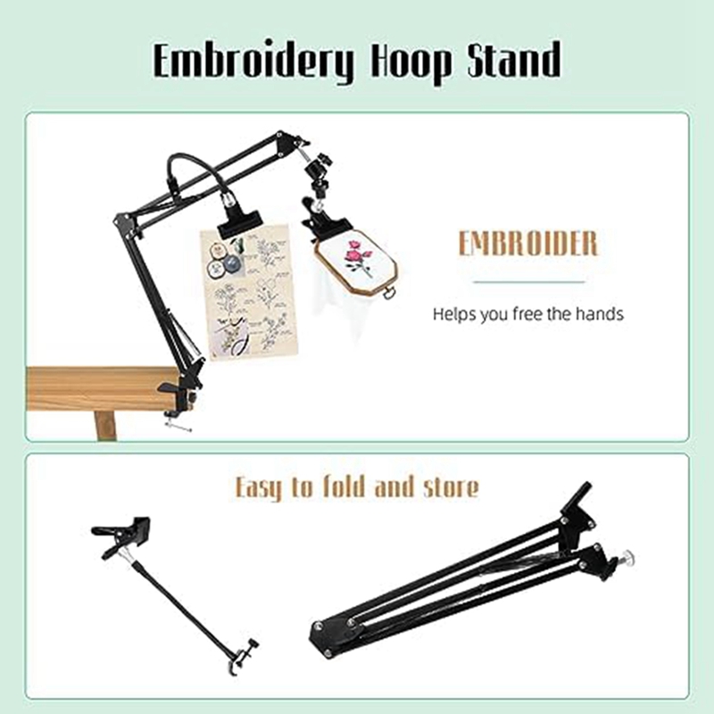 Supporto per telaio da ricamo: - Embroidery Hoop Stand recensione e prezzo
