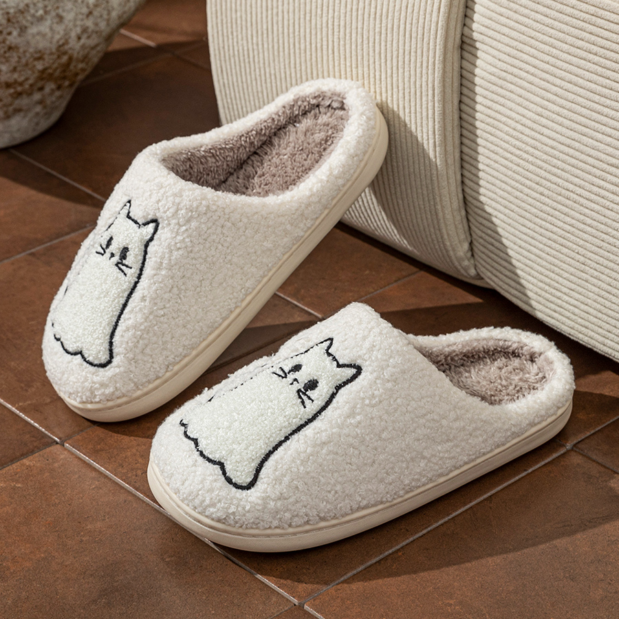 Moda carino linea gatto squisi - Embroidery Shoes recensione e prezzo
