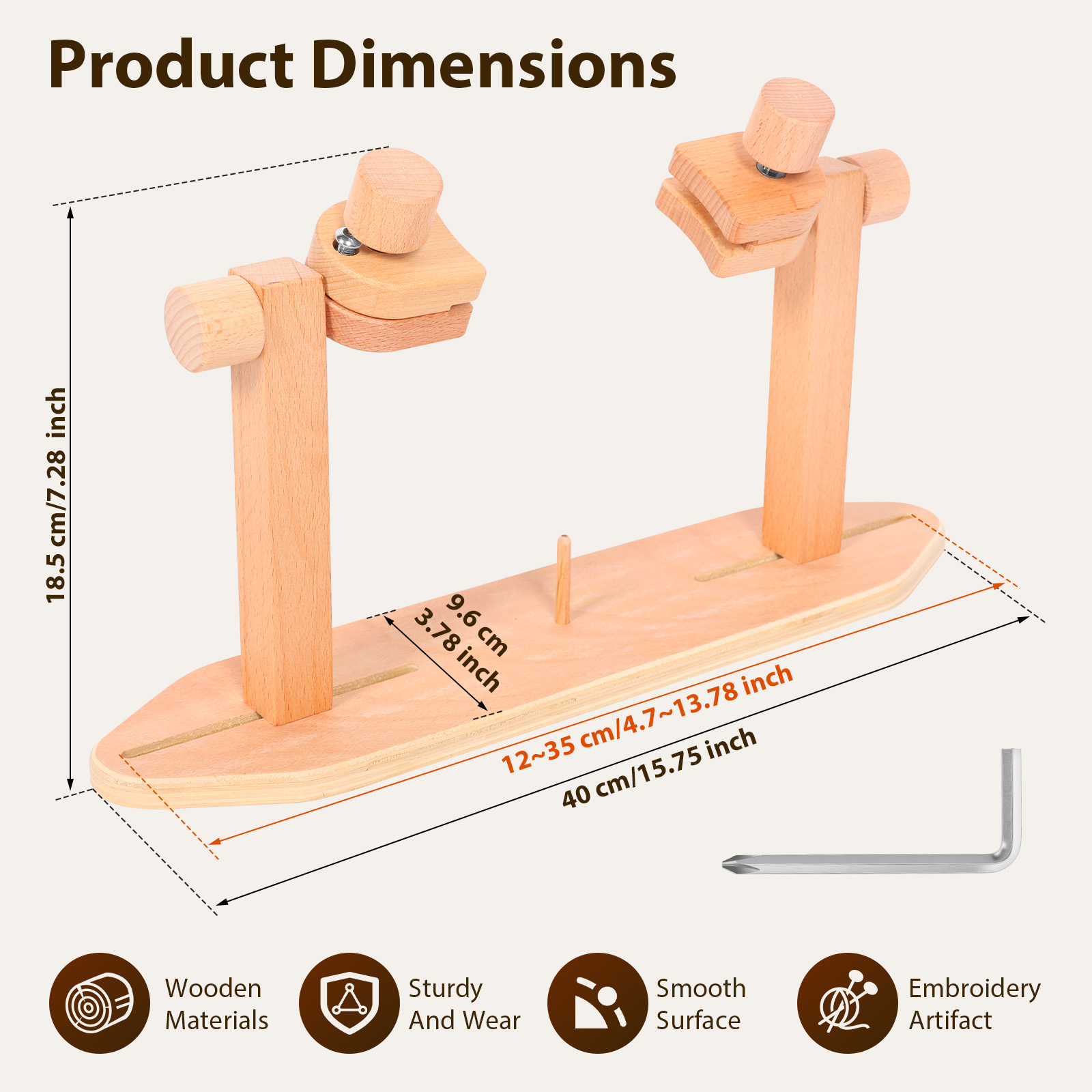 Supporto Regolabile in Legno p - Embroidery Hoop Stand recensione e prezzo