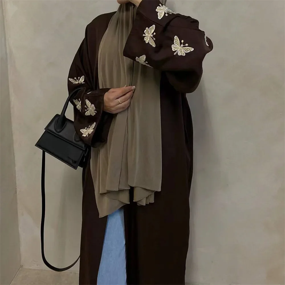 Abaya Kimono Aperto con Ricamo - Embroidery Arabic recensione e prezzo